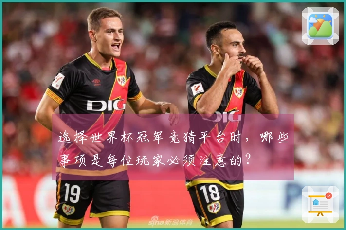 选择世界杯冠军竞猜平台时，哪些事项是每位玩家必须注意的？